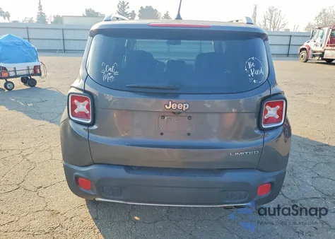 2017 Jeep Renegade Limited из США, поврежденный, VIN ZACCJADB9HPF09067